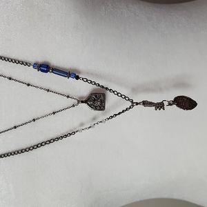 Nwt Johnny Was Aria Coll Silver Medallion Necklace